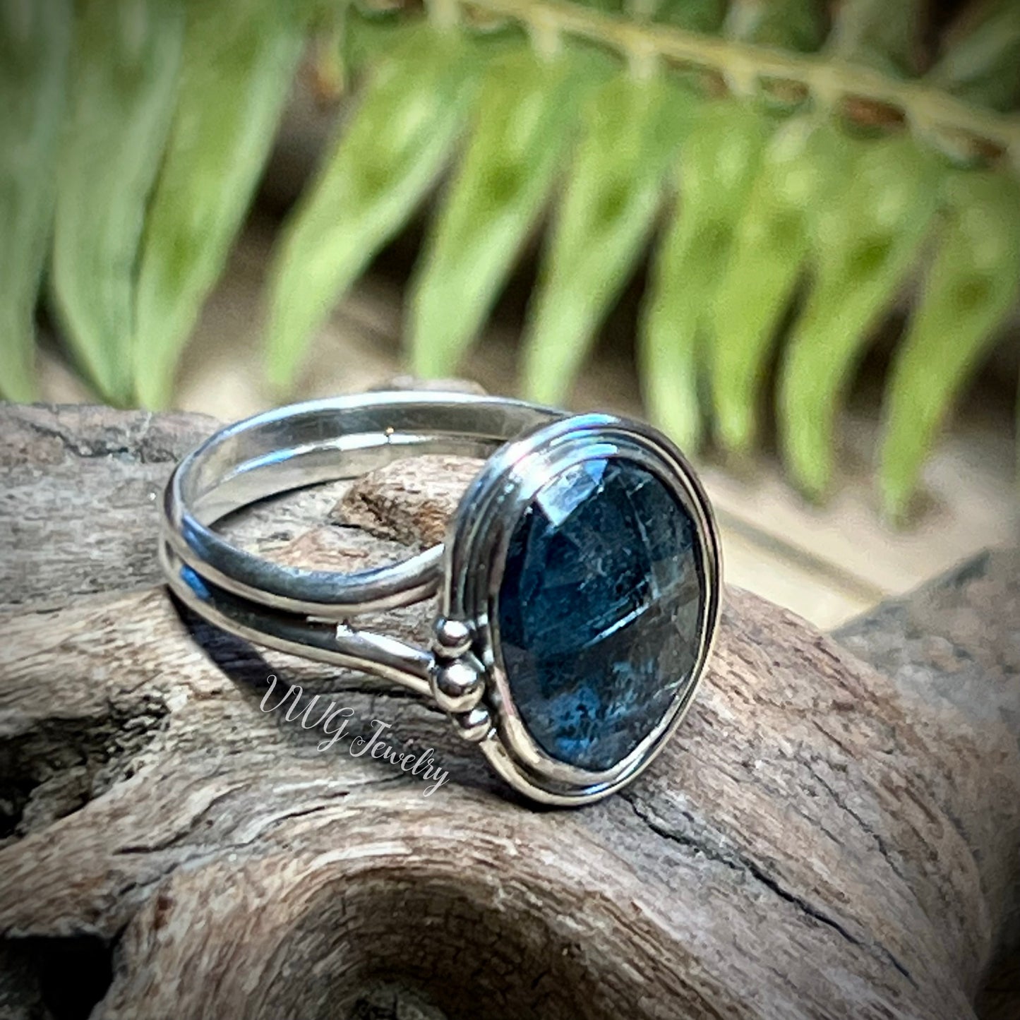 Kyanite Sterling Silver Rings 925