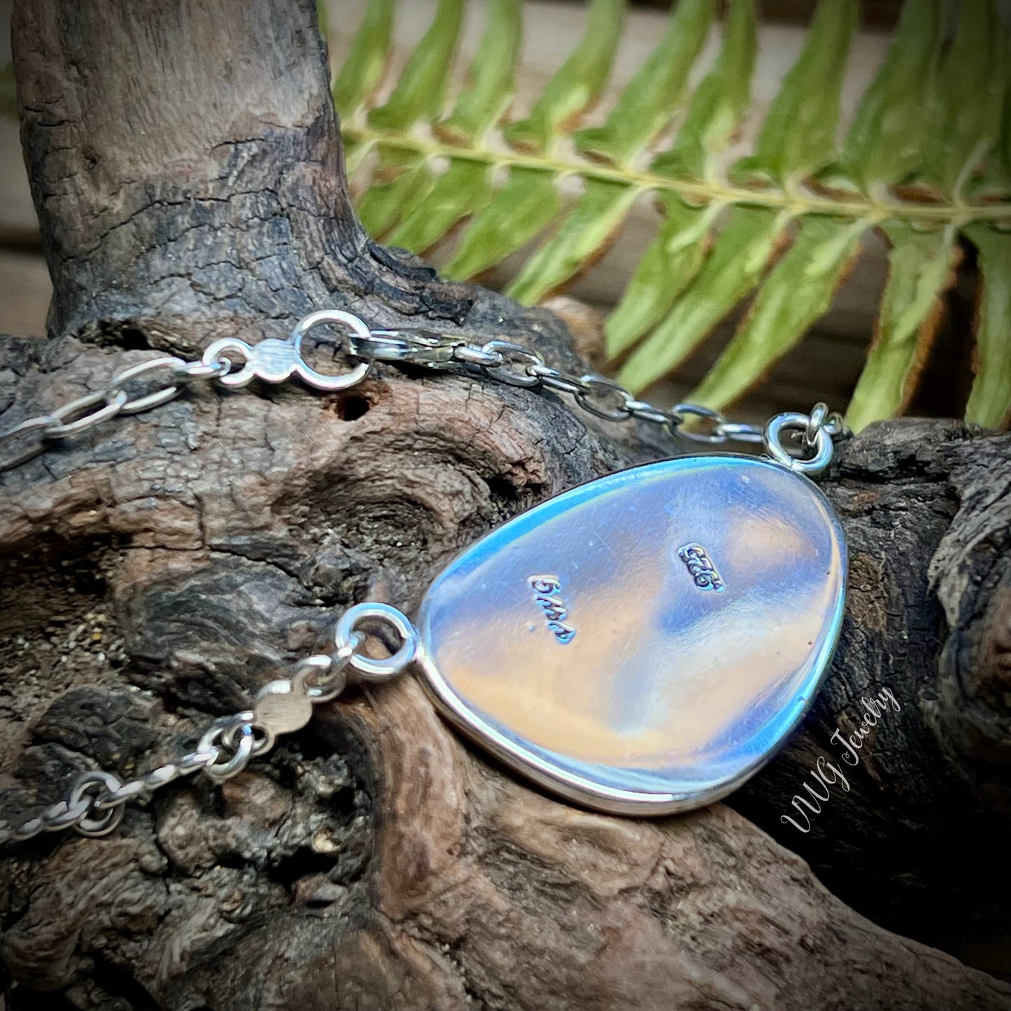 Larimar Necklace Sterling Silver 925