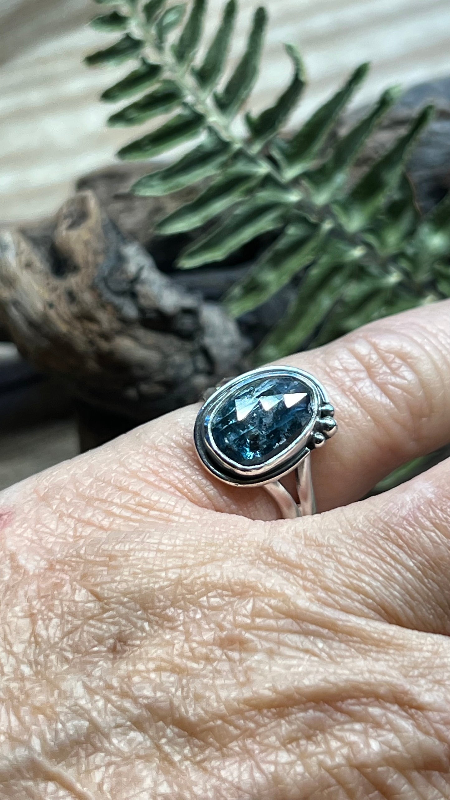 Kyanite Sterling Silver Rings 925