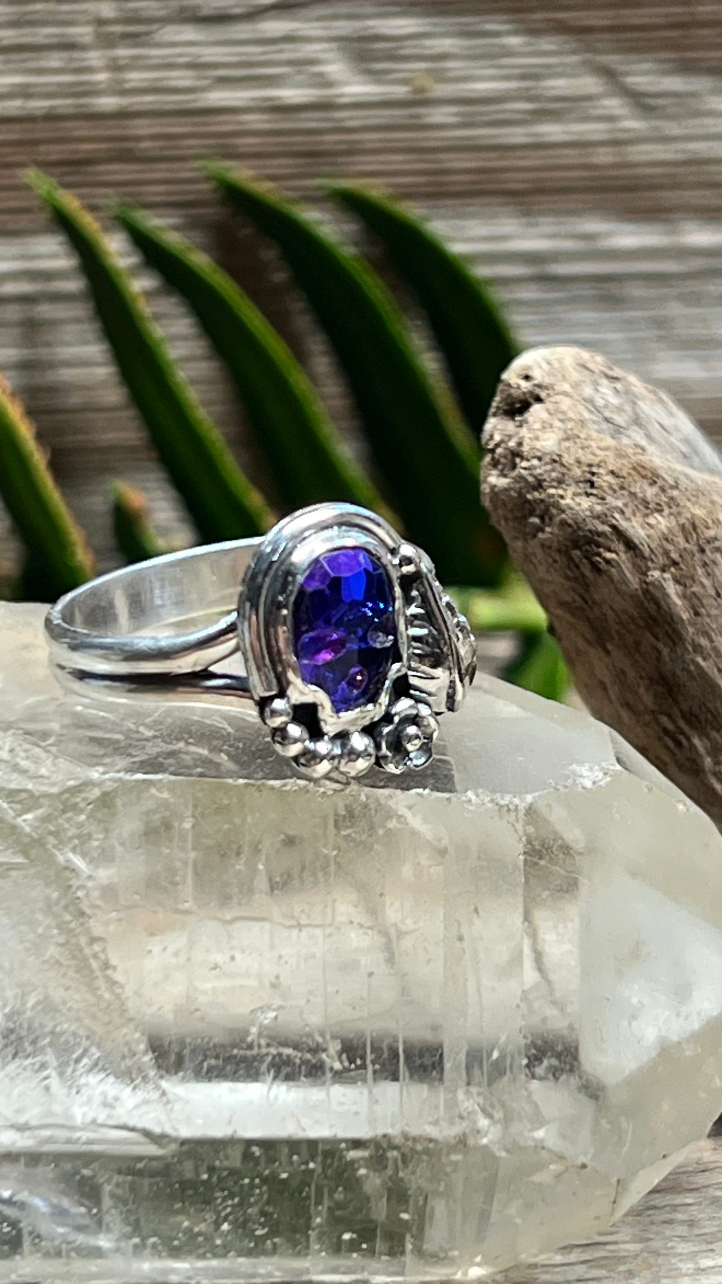 Swarovski Skull Rings Sterling Silver 925 Sz 9