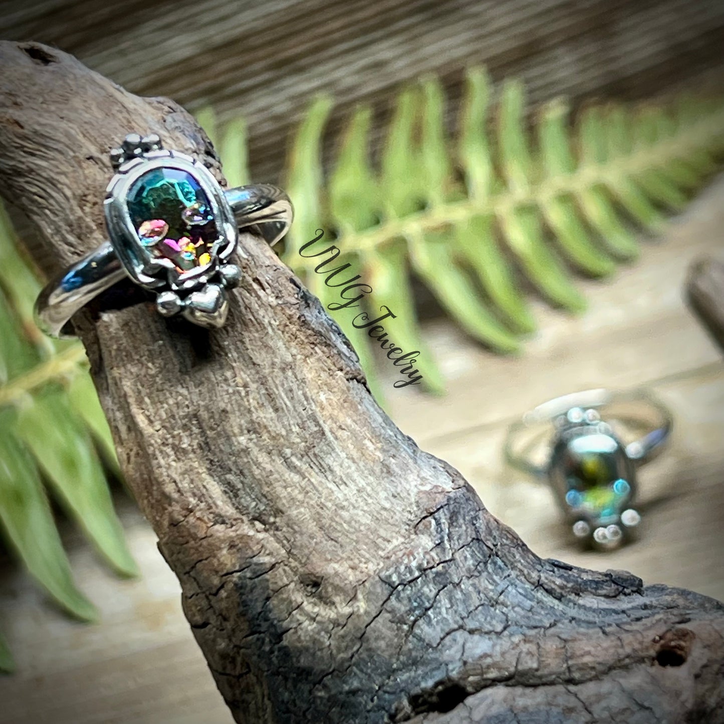 Swarovski Skull Rings Sterling Silver 925 Sz 9