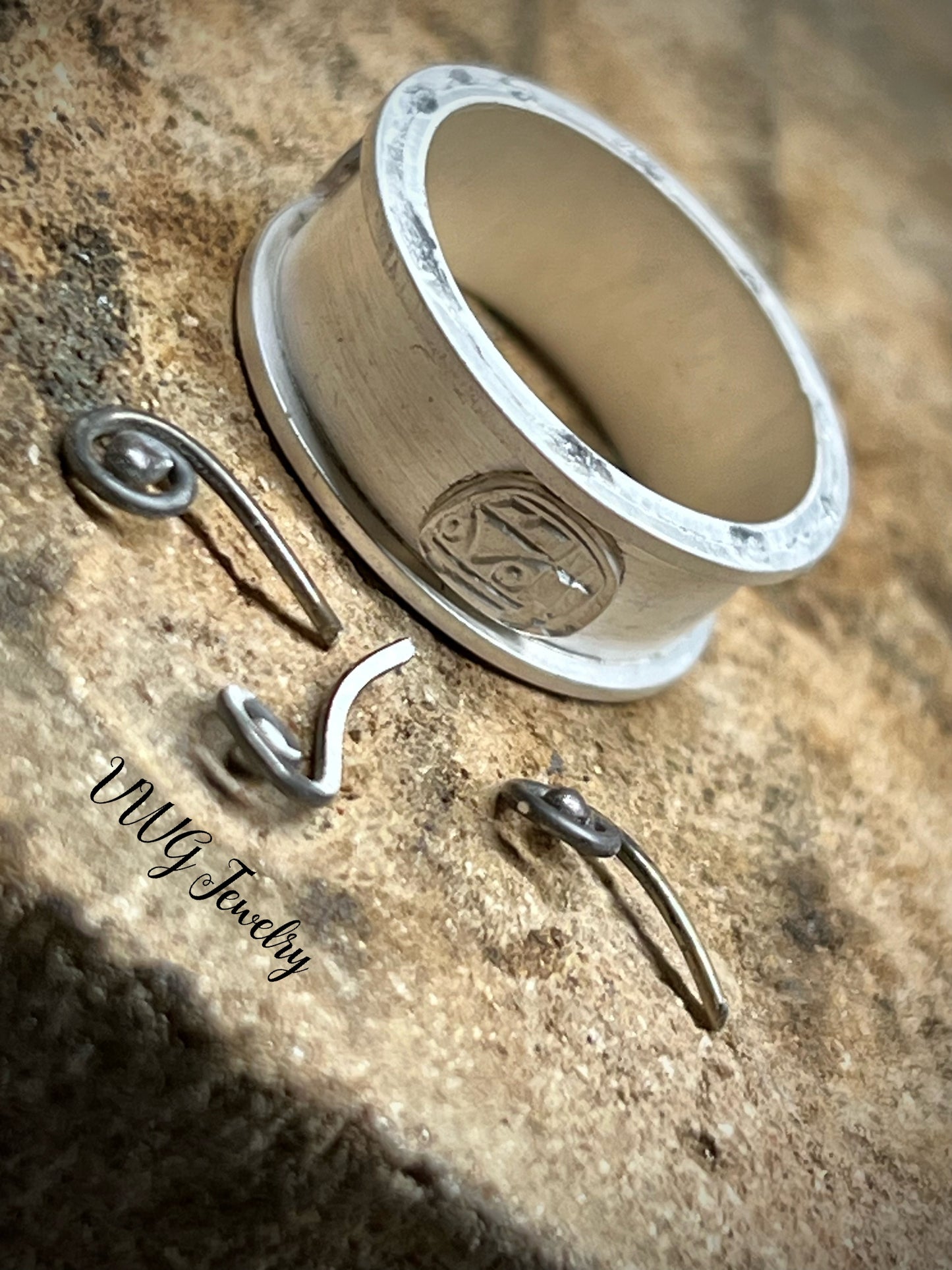 Gypsy Bus Sterling Silver Ring