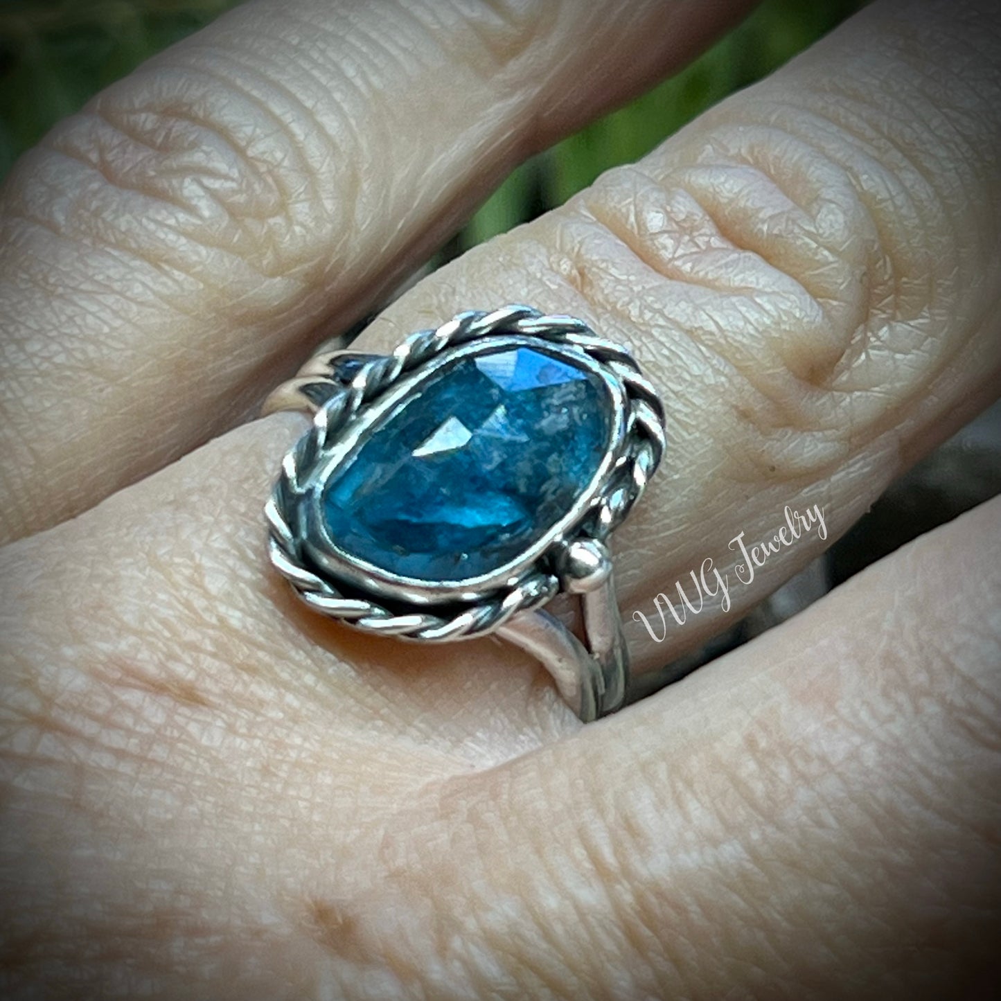 Kyanite Sterling Silver Rings 925