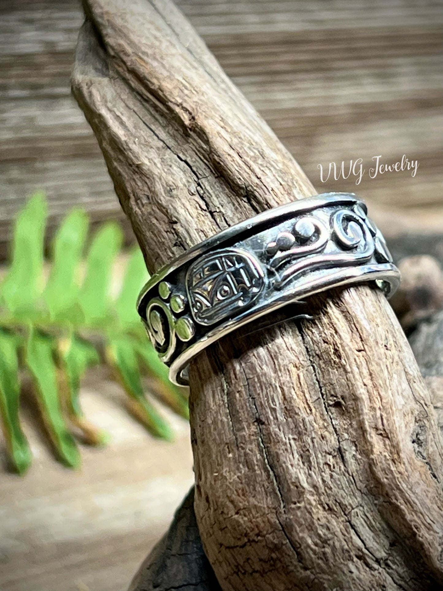 Gypsy Bus Sterling Silver Ring