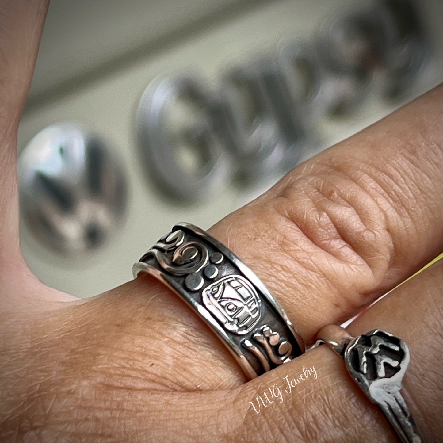 Gypsy Bus Sterling Silver Ring