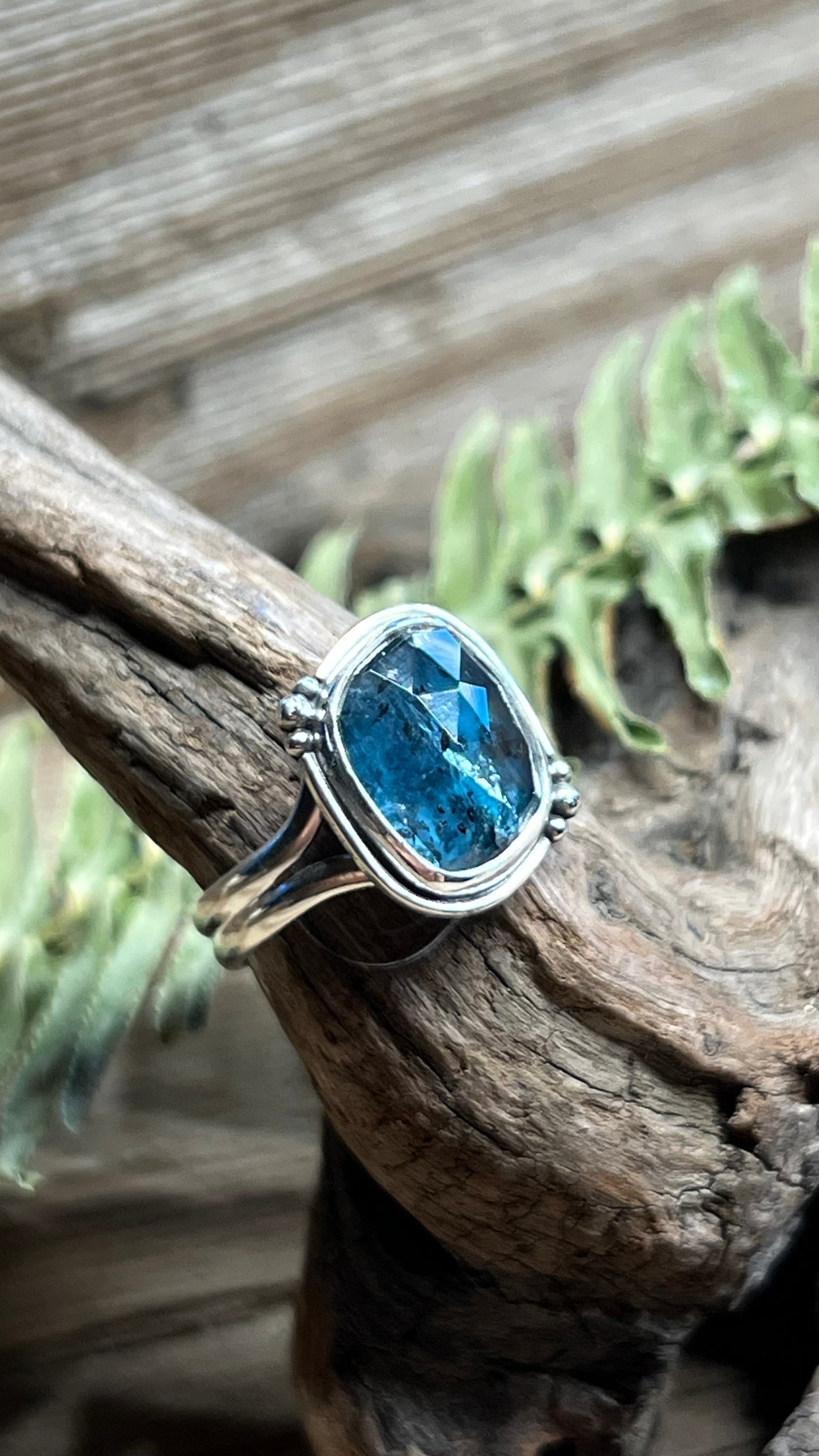 Kyanite Sterling Silver Rings 925