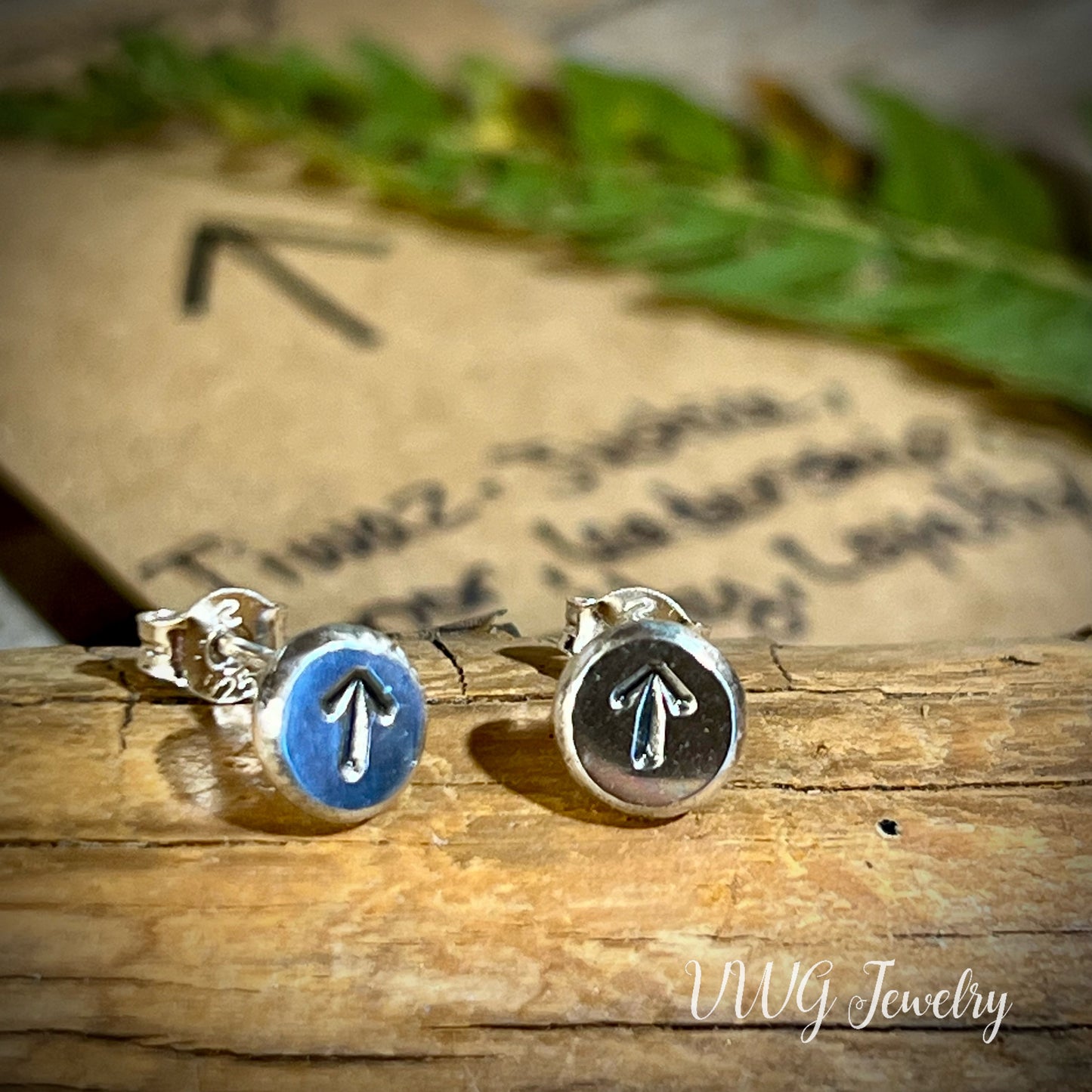 Elder Futhark Rune .925 Earrings