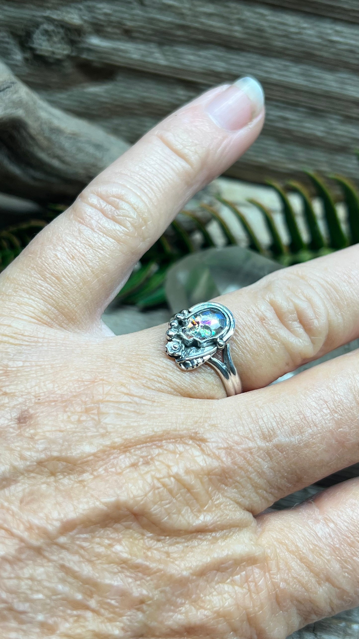 Swarovski Skull Rings Sterling Silver 925 Sz 9