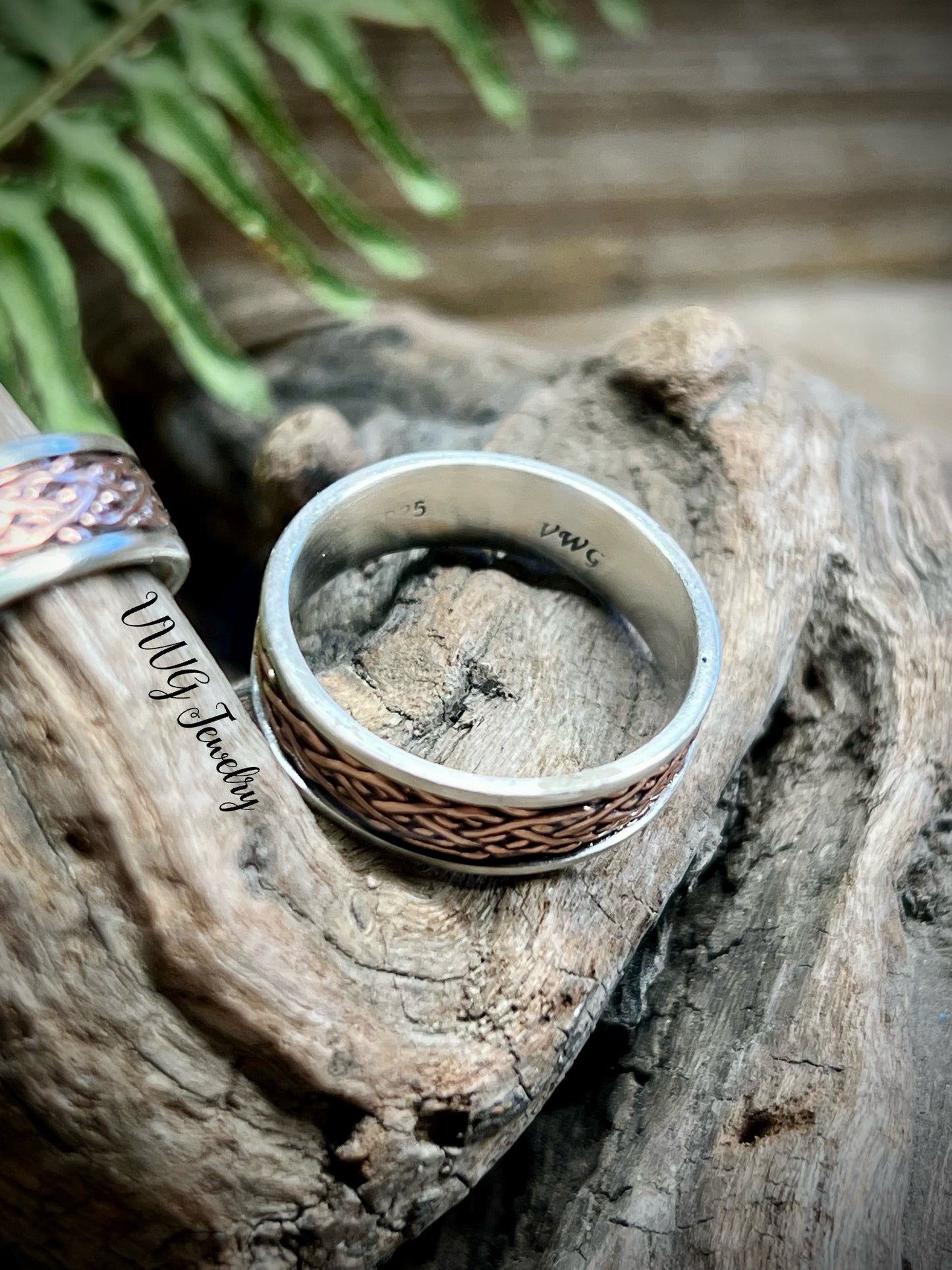 Gypsy Braid Sterling Silver Ring