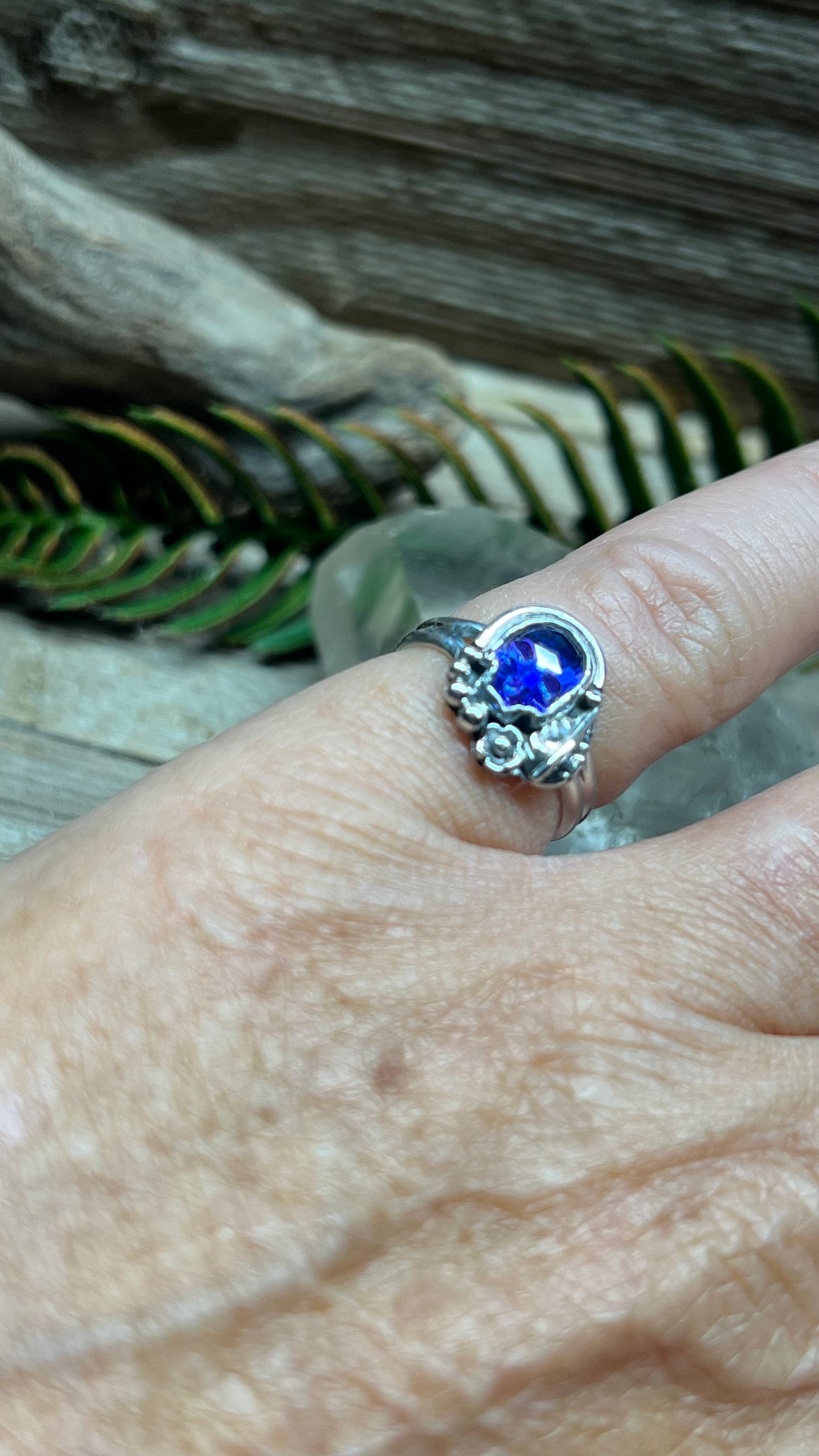 Swarovski Skull Rings Sterling Silver 925 Sz 9