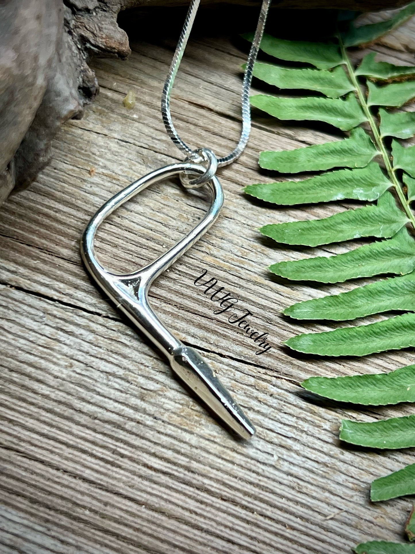 Church Key Sterling Pendant .925