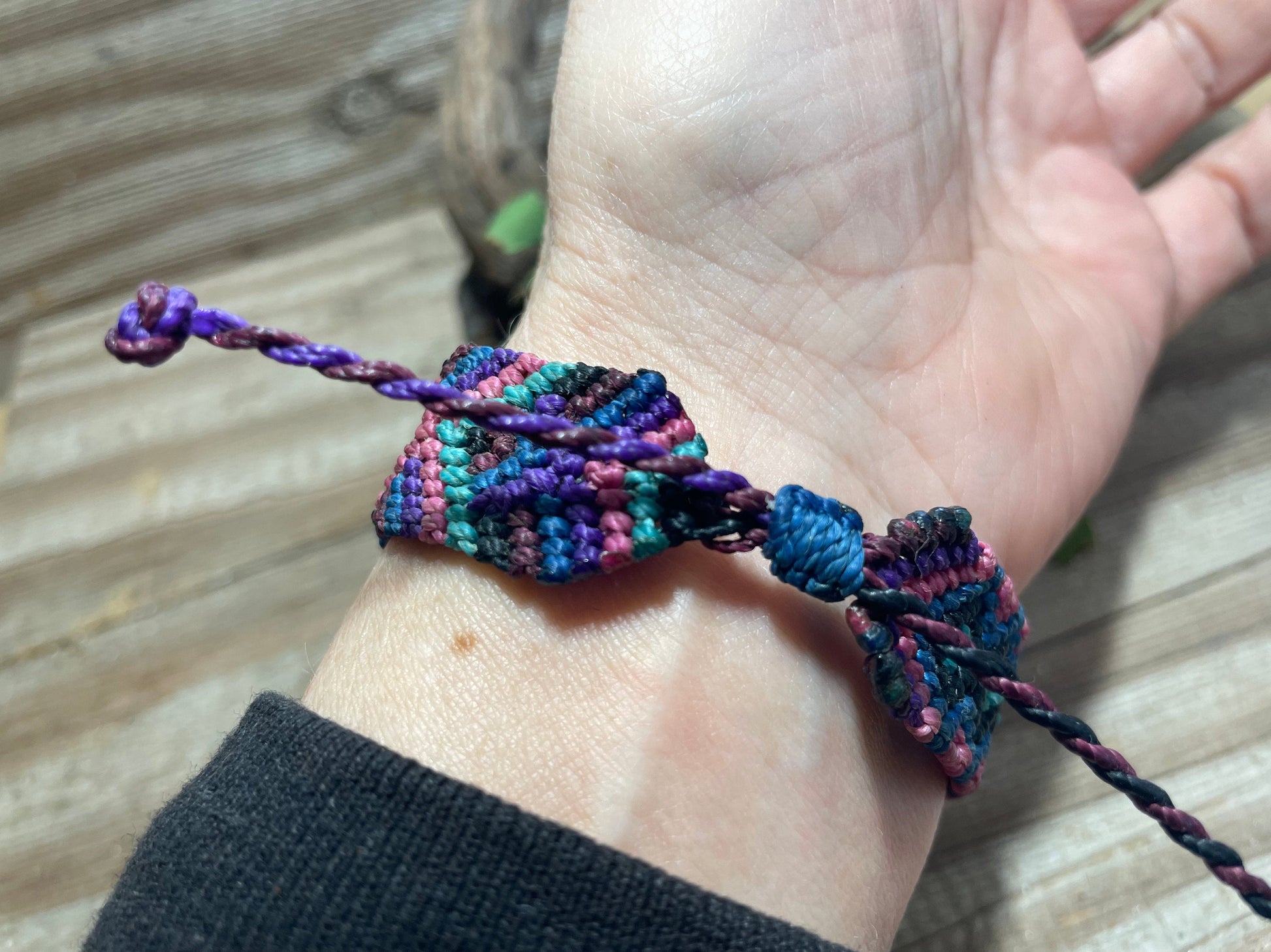 Classic Antigua Macrame Bracelet