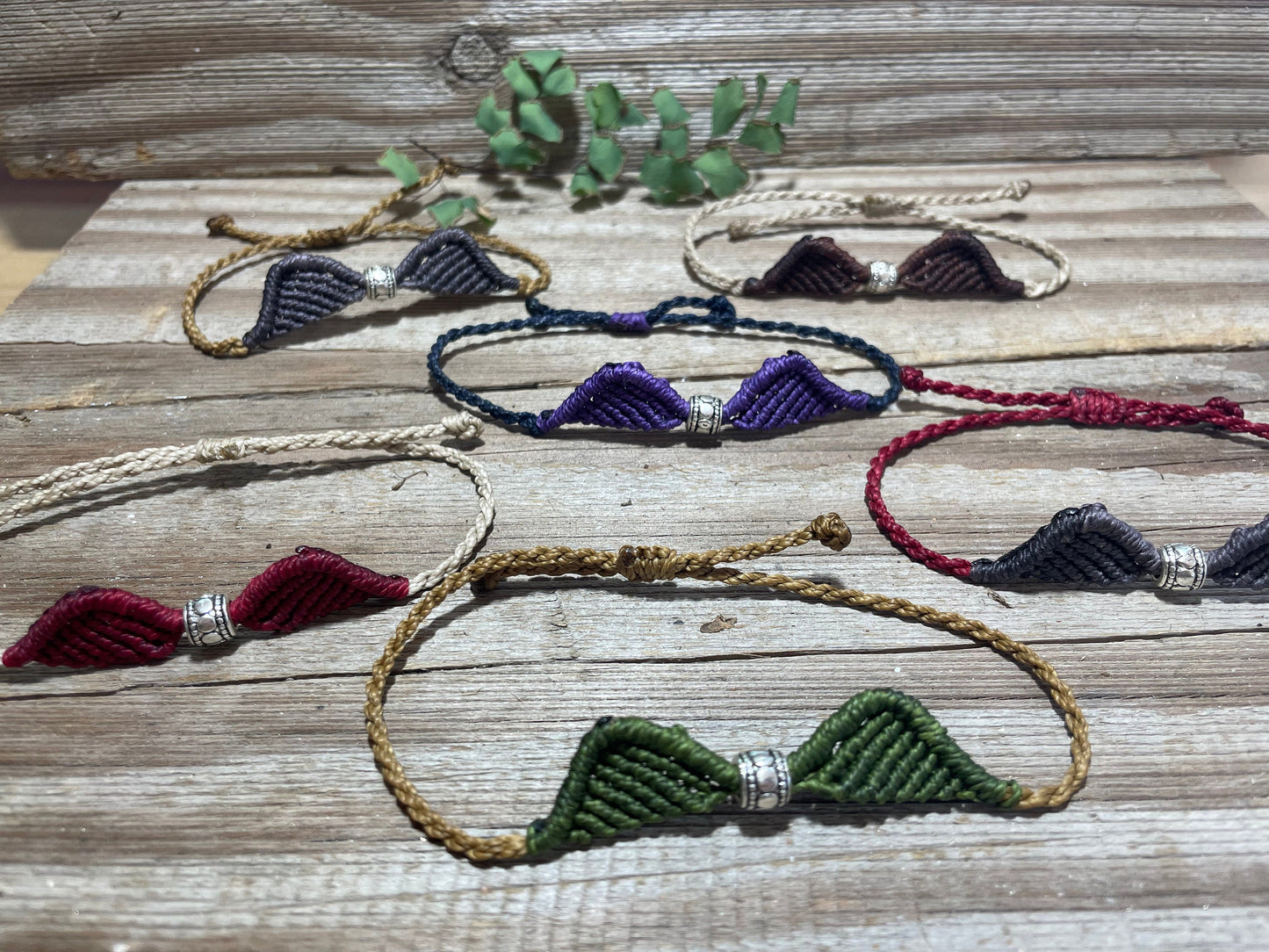 Wings Of Freedom Macrame Bracelet