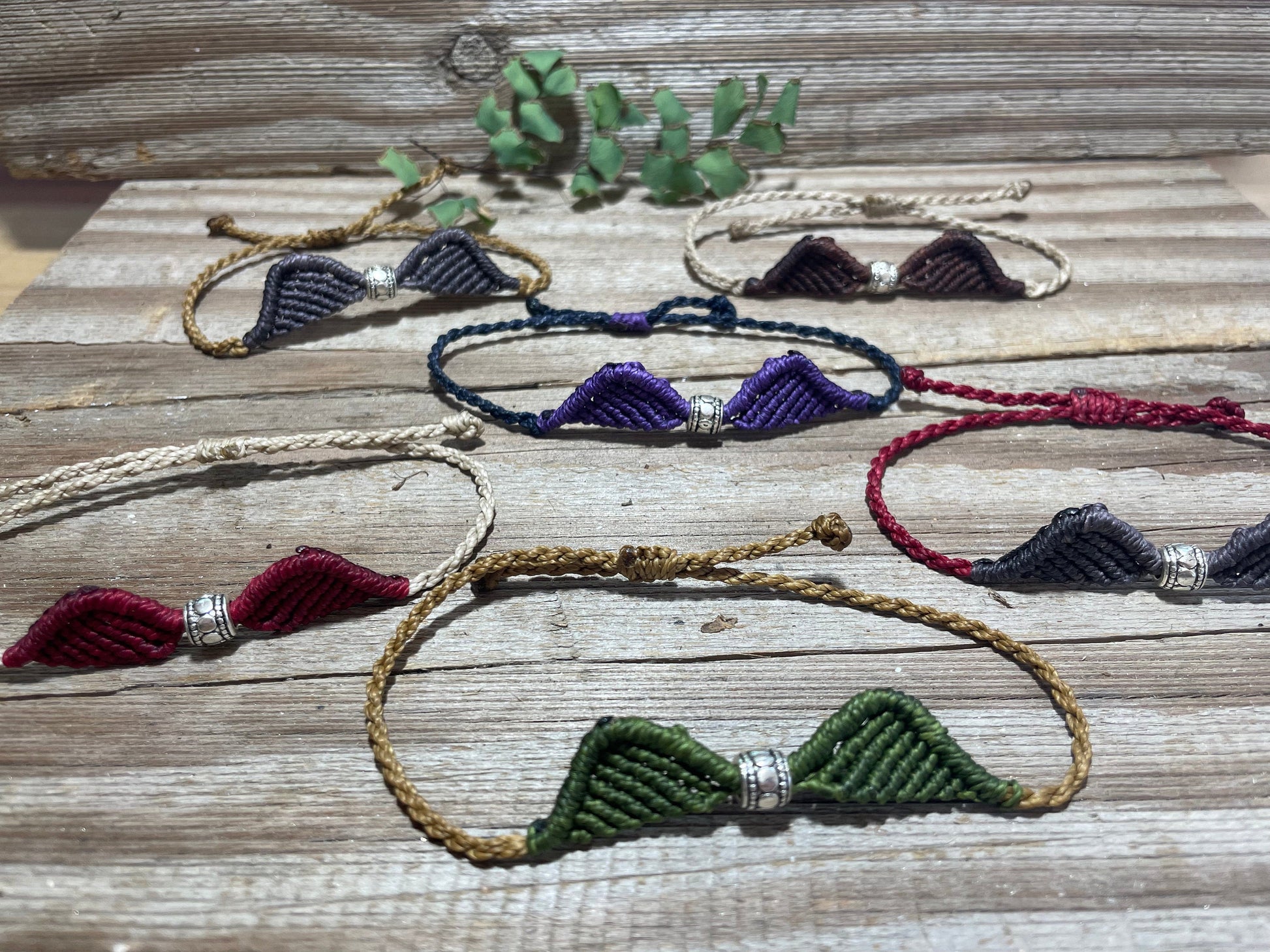Wings Of Freedom Macrame Bracelet