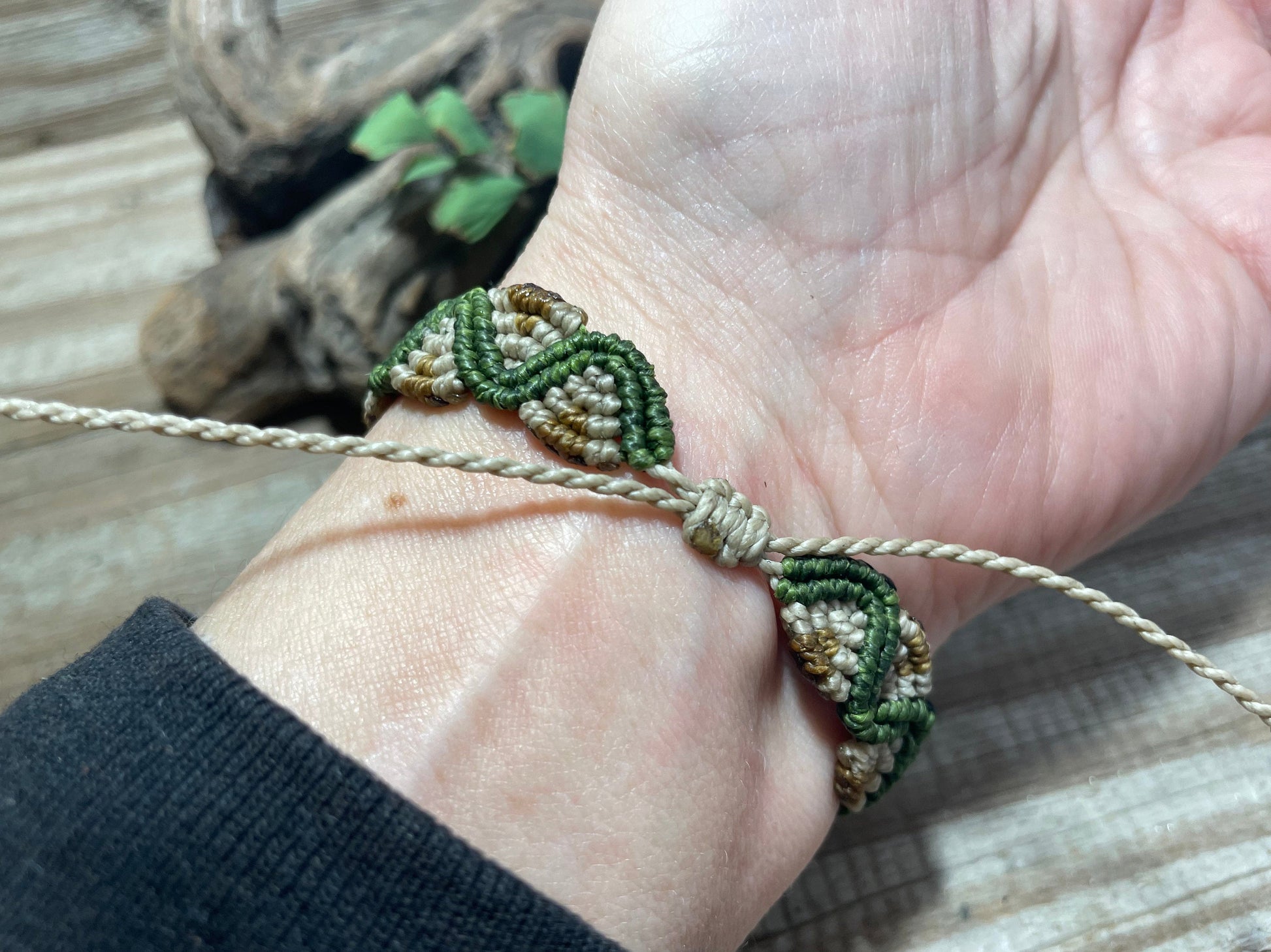 Good Vibes Macrame Bracelet