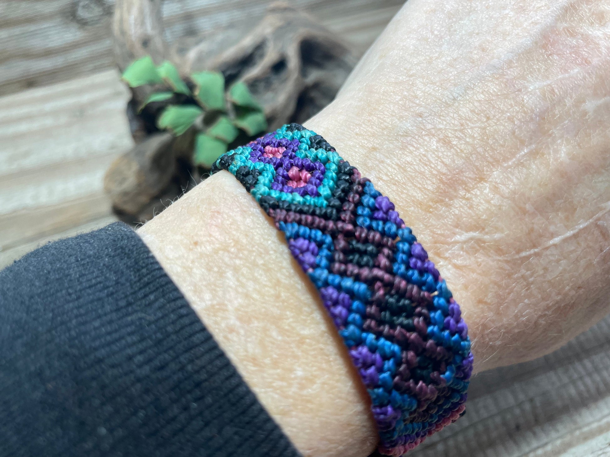 Classic Antigua Macrame Bracelet
