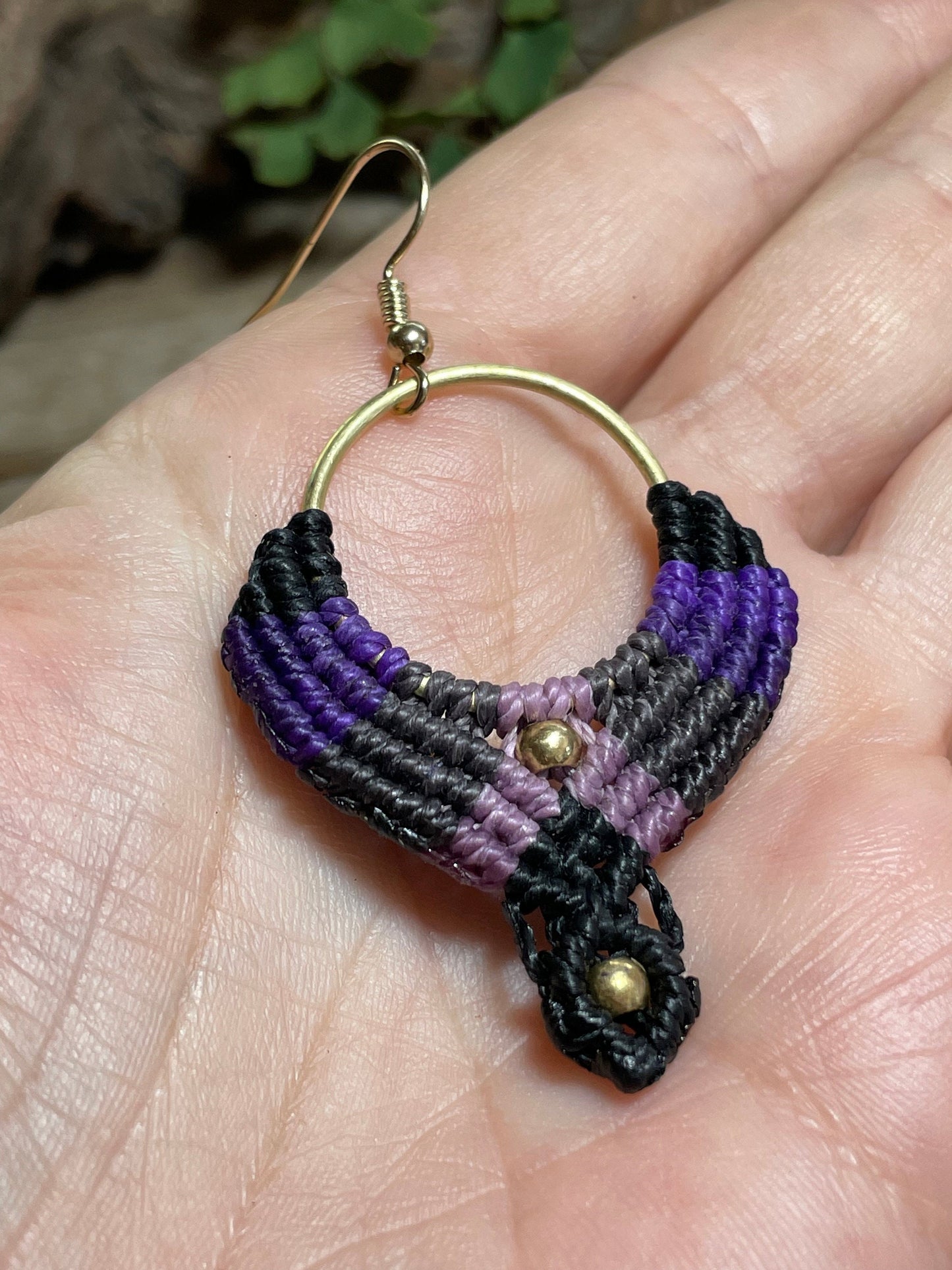 4 Color Macramé Earrings Hypo