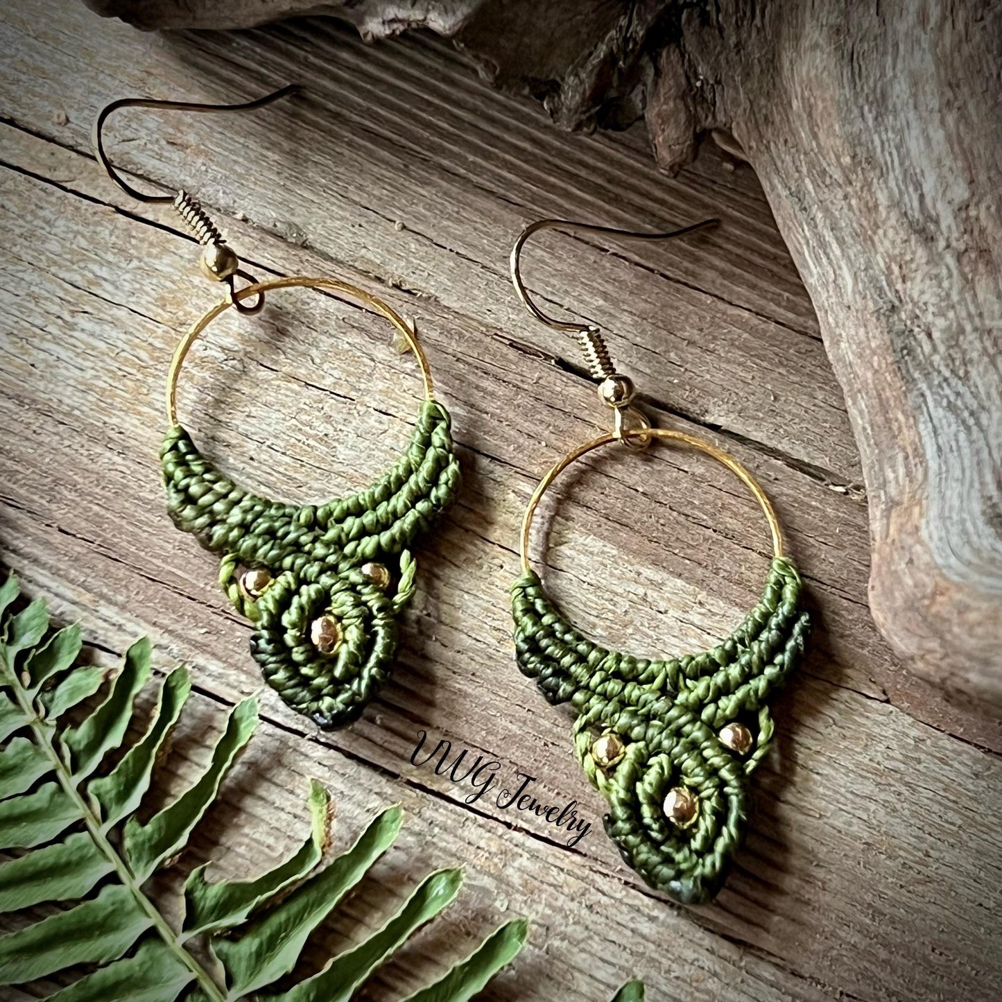 Macramé Bohemian Drop Earrings Hypoallergenic Lightweight Jewelry