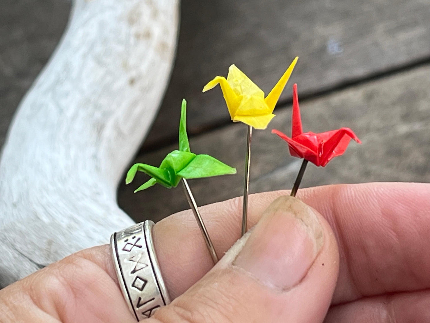 Origami Crane Earrings | Handmade Japanese Paper Crane Earrings | Symbol of Peace & Hope