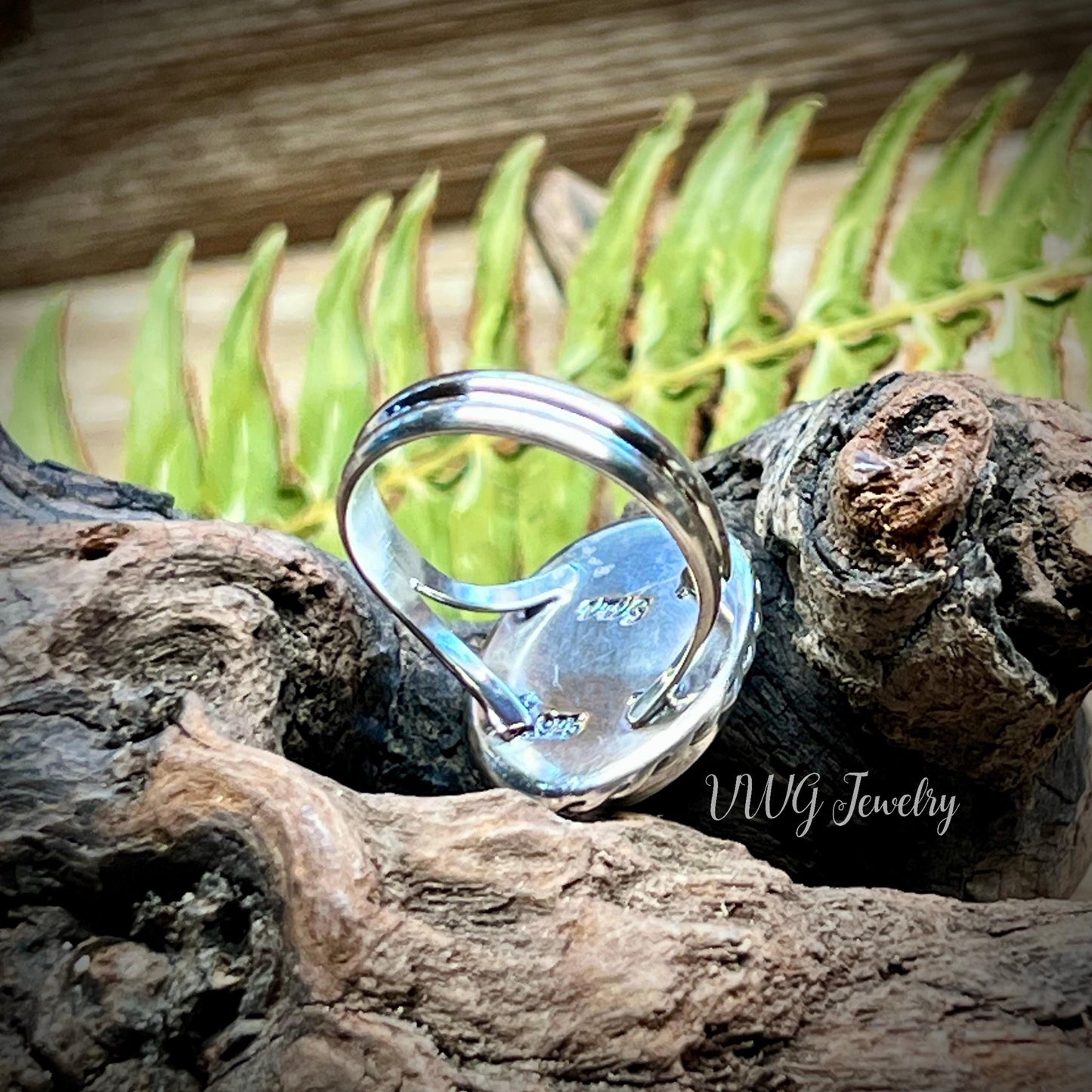 Labradorite Sterling Silver Ring Handmade Blue Gemstone 925 Rings