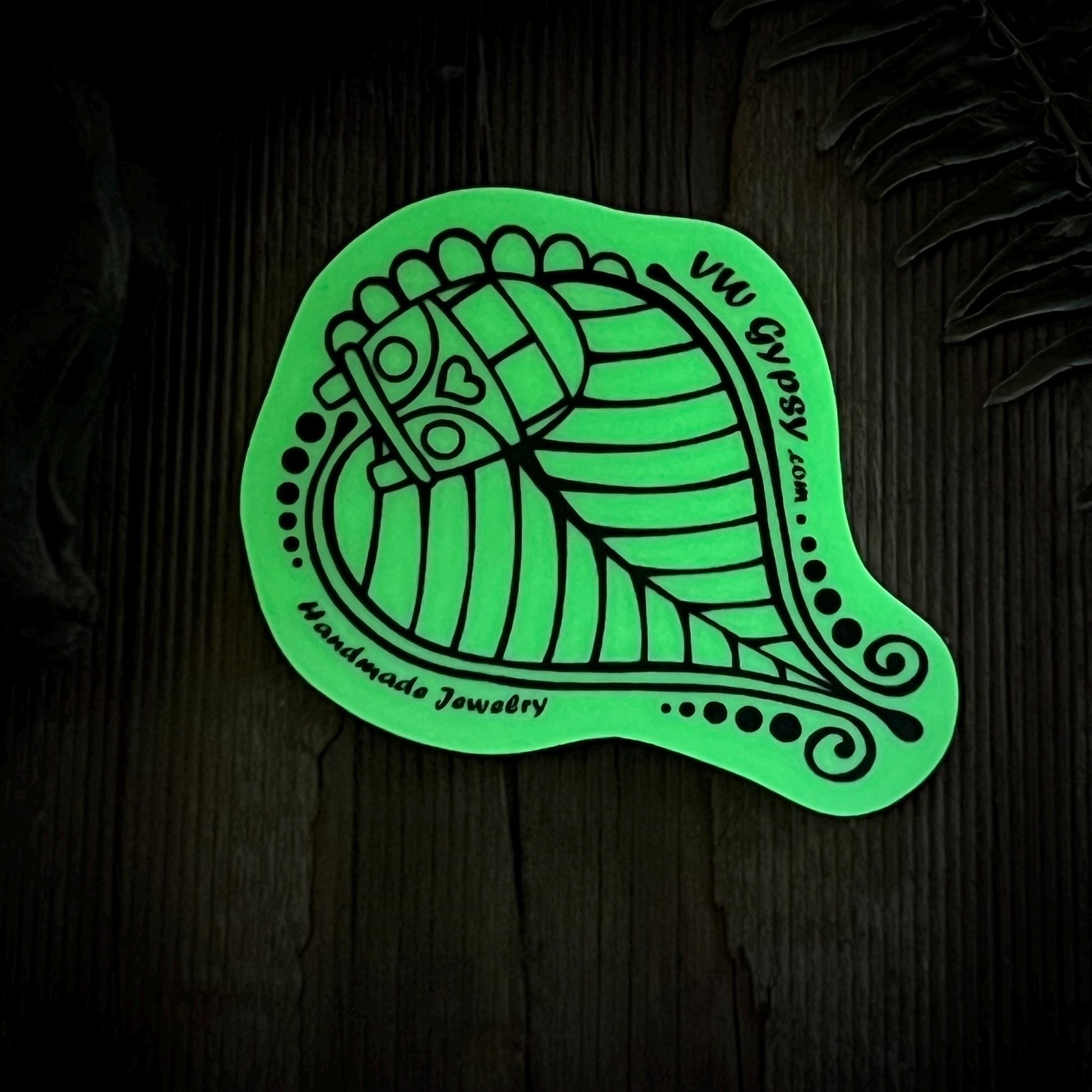 VWG Sticker Collection UV Resistant Indoor Outdoor Glow in the Dark