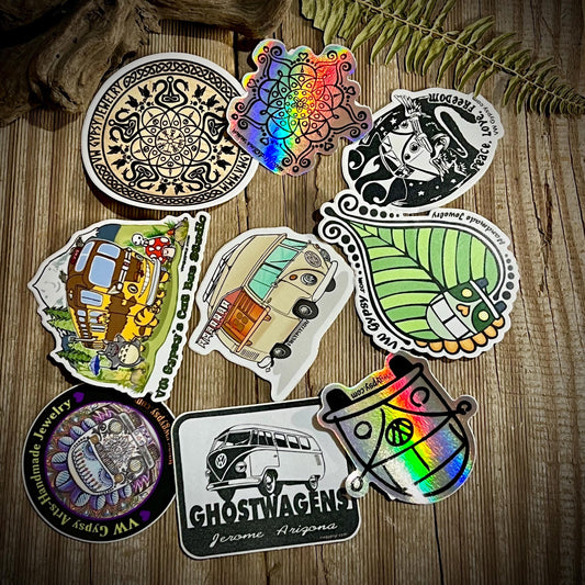 VWG Sticker Collection UV Resistant Indoor Outdoor Glow in the Dark