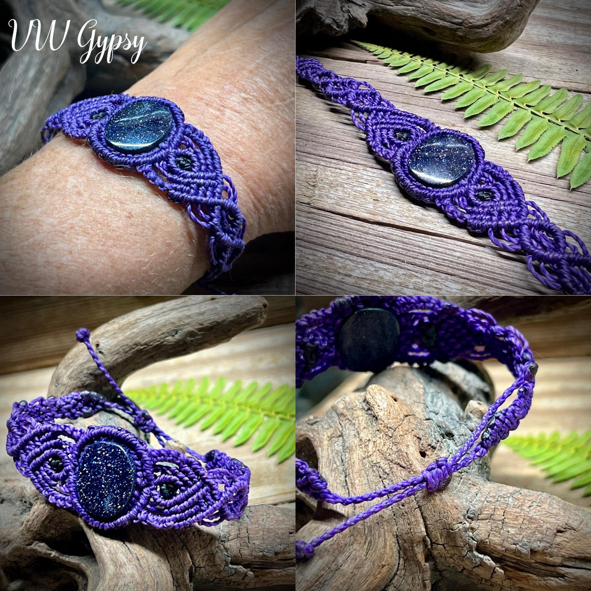 Guatemalan Jade Macrame Bracelet Handmade Jadeite Adjustable Boho
