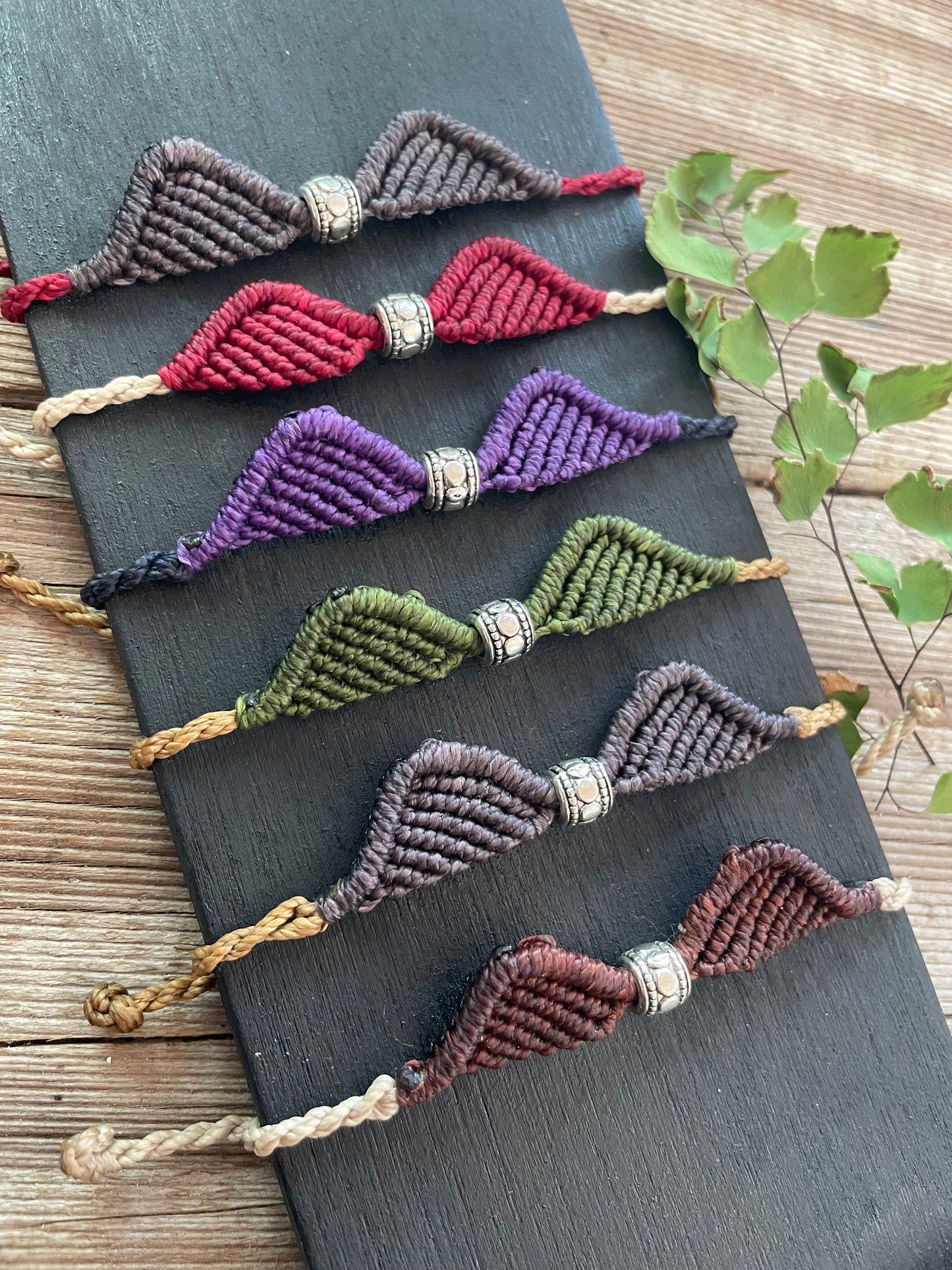 Wings Of Freedom Macrame Bracelet