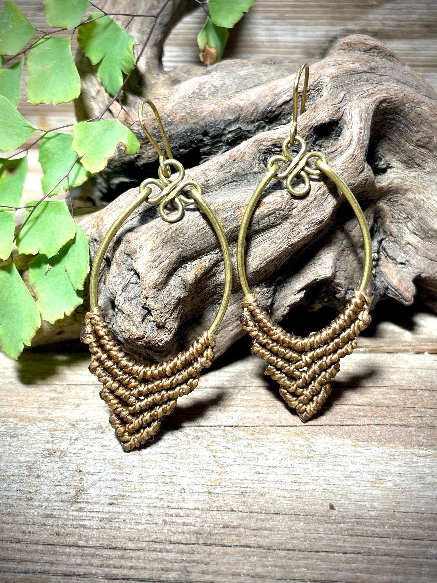 Boho Macramé Earrings Hypo