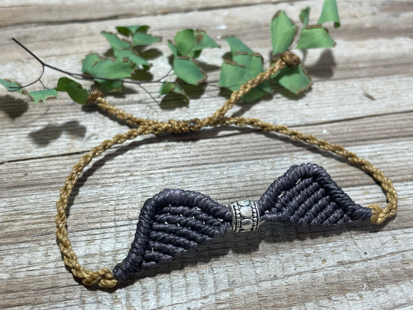 Wings Of Freedom Macrame Bracelet