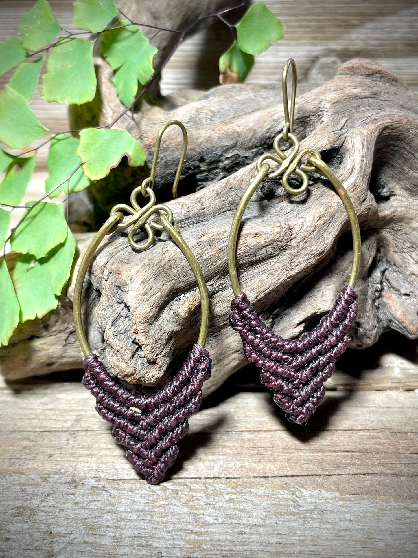 Boho Macramé Earrings Hypo