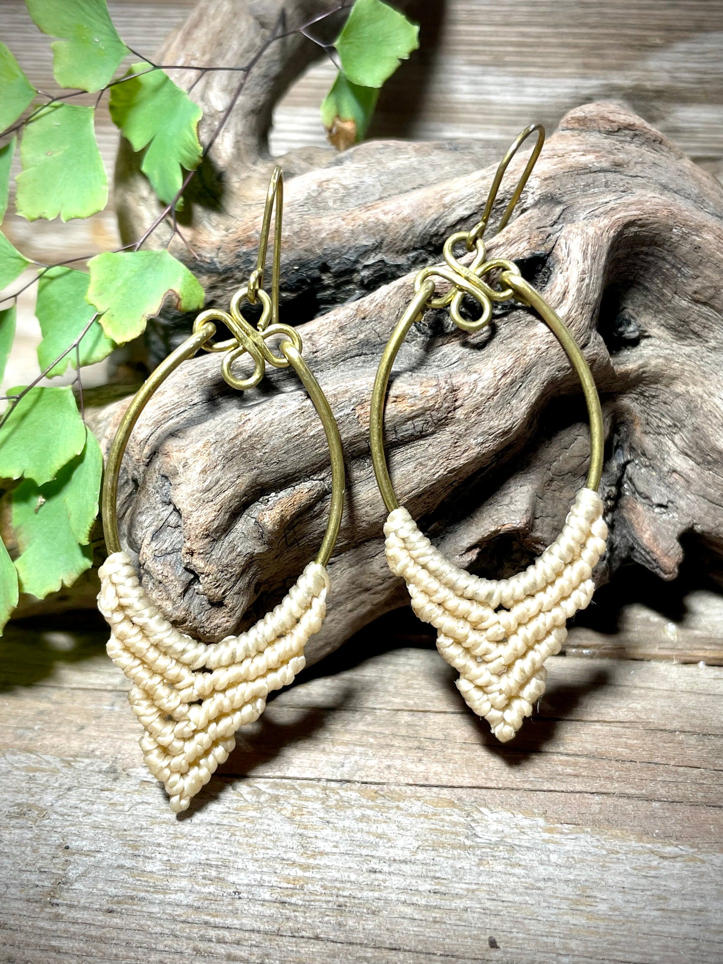 Boho Macramé Earrings Hypo