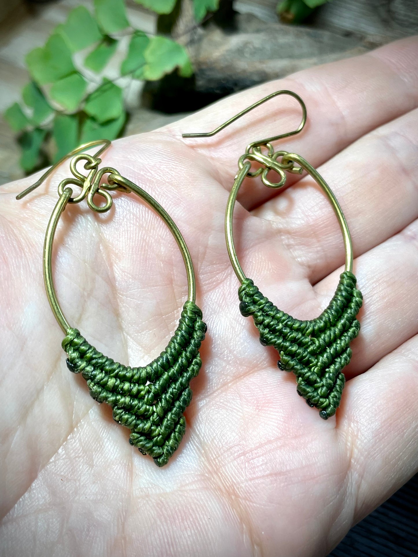 Boho Macramé Earrings Hypo