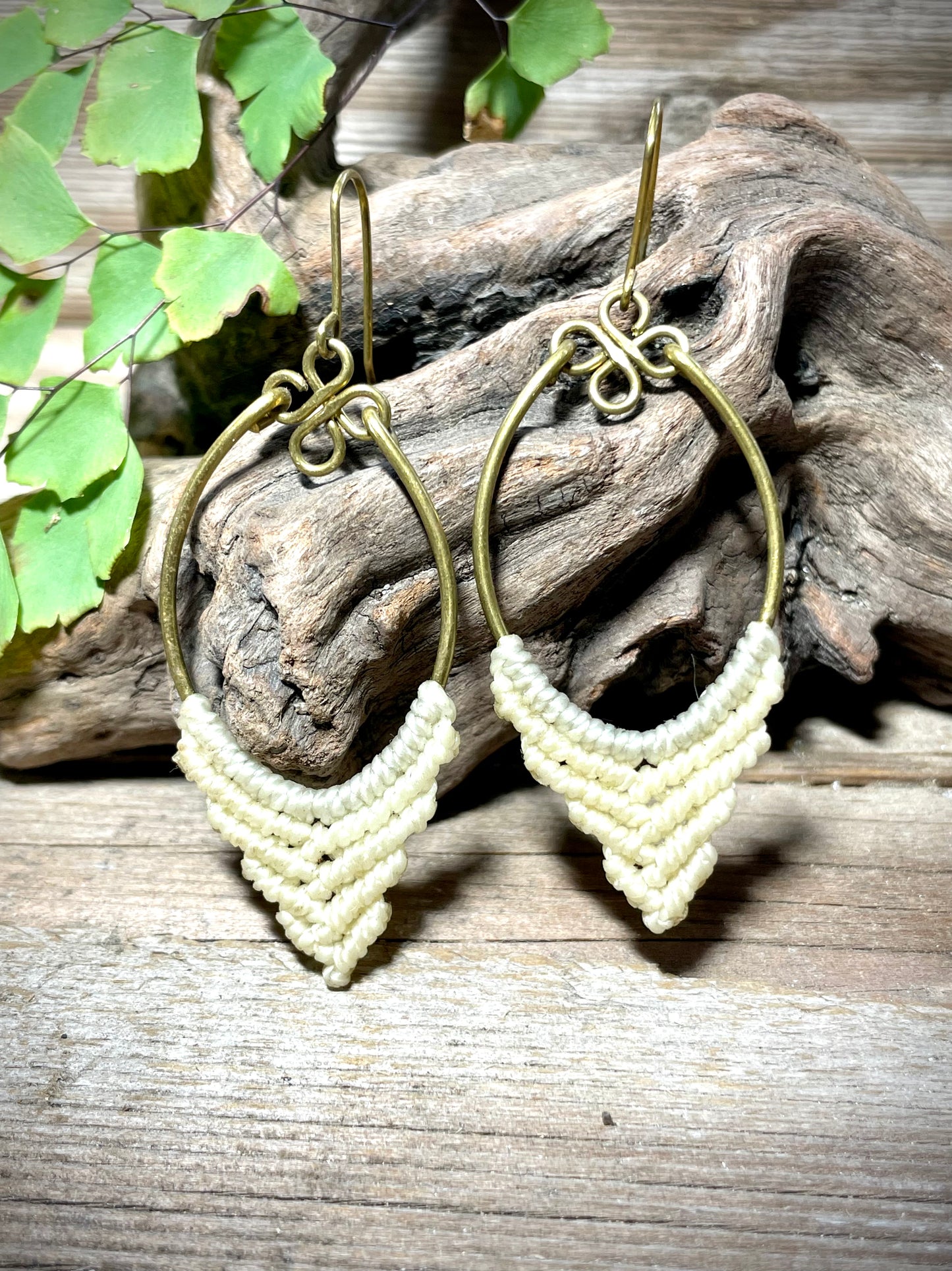 Boho Macramé Earrings Hypo