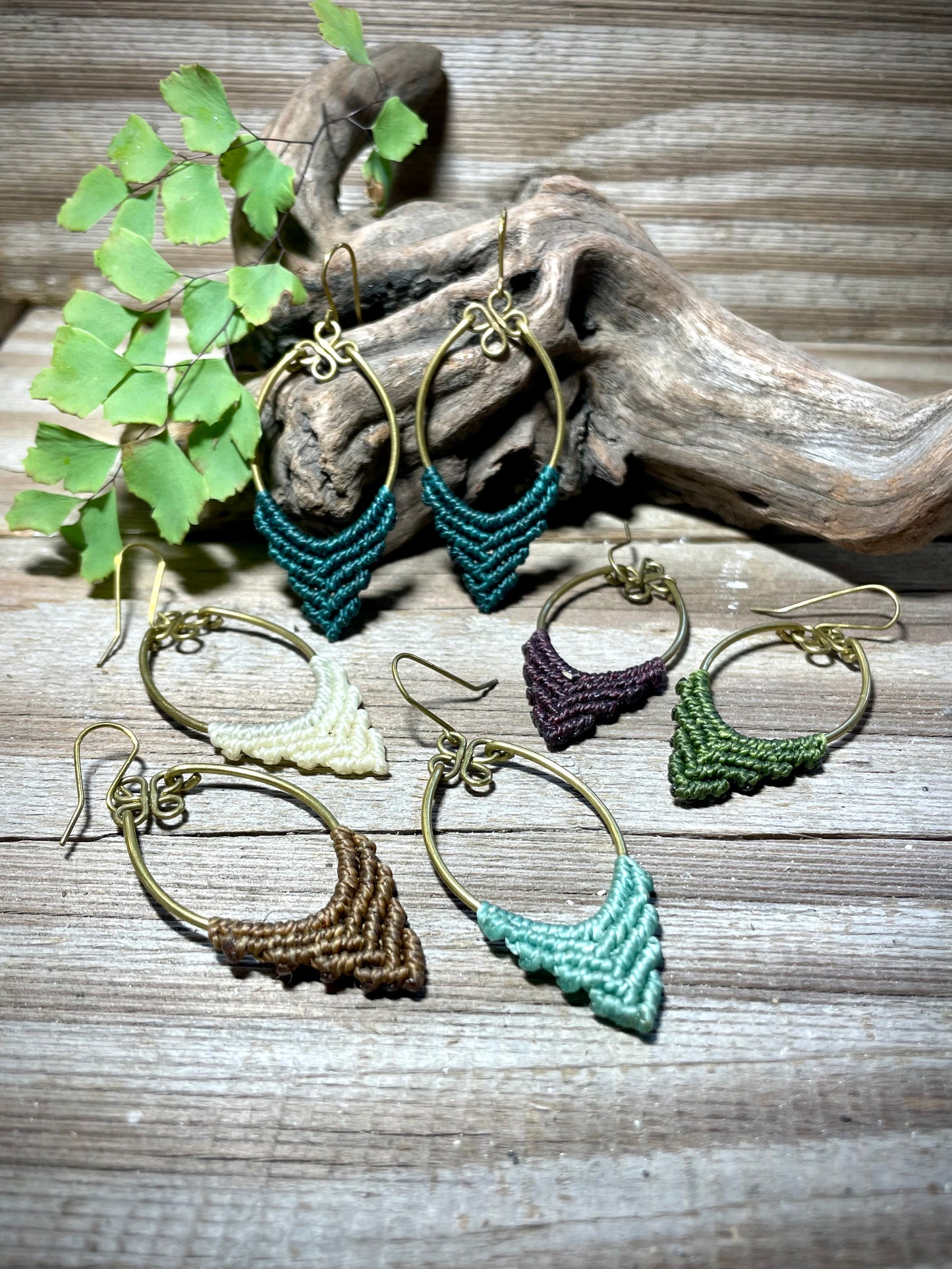 Boho Macramé Earrings Hypo