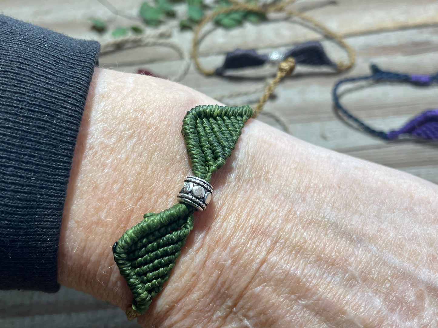 Wings Of Freedom Macrame Bracelet