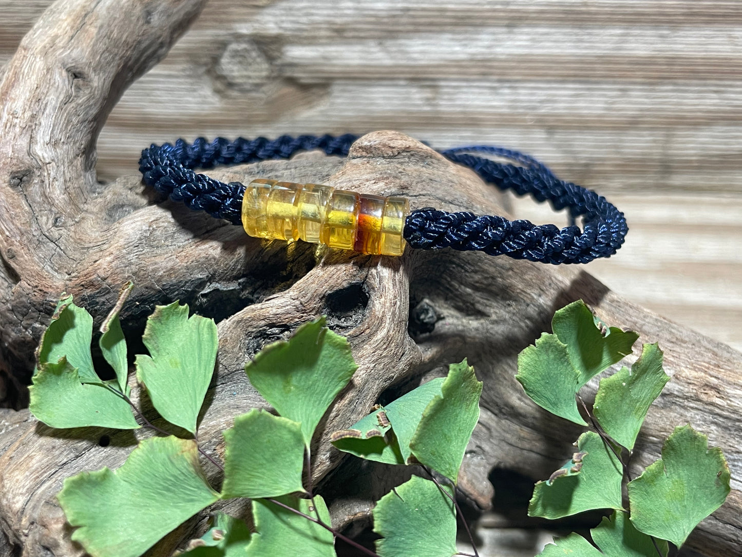 Chiapas Beaded Amber Simple Bracelets