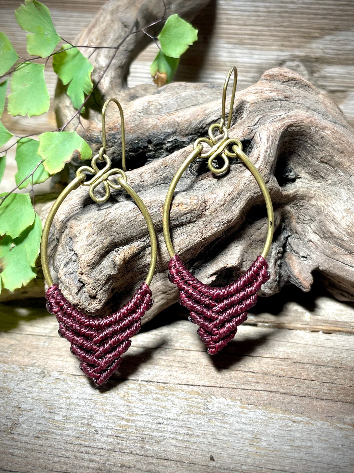 Boho Macramé Earrings Hypo