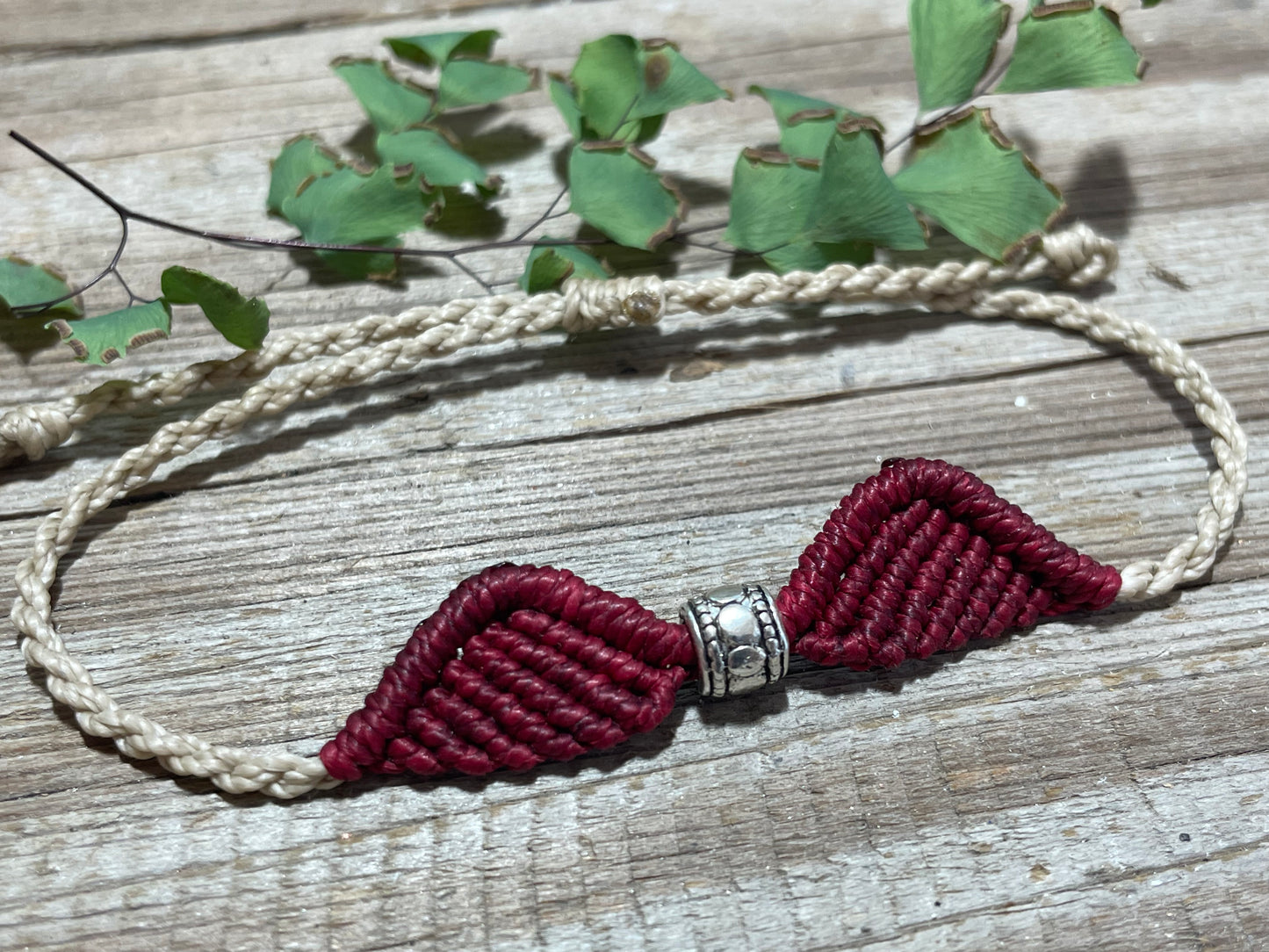 Wings Of Freedom Macrame Bracelet