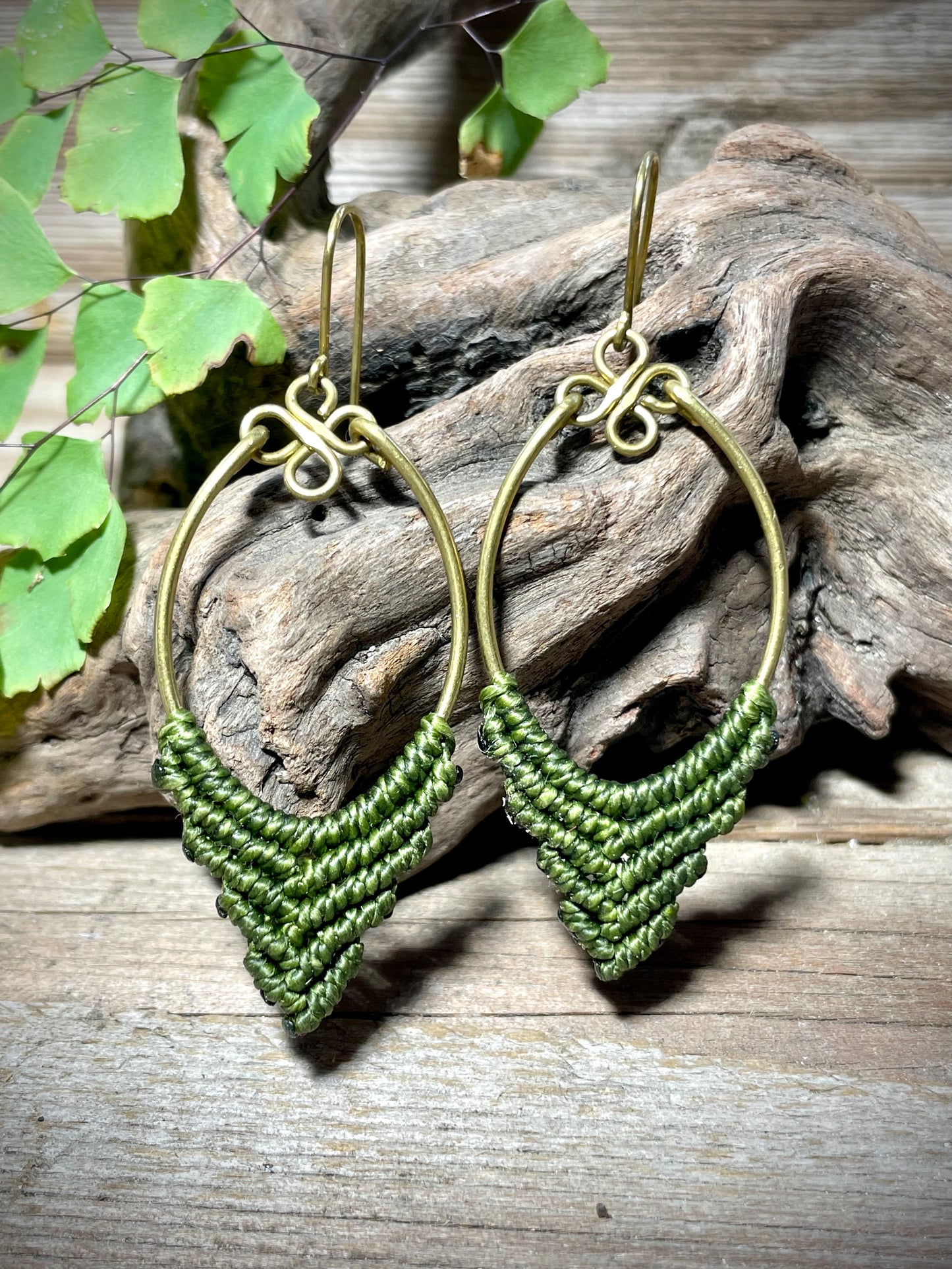 Boho Macramé Earrings Hypo